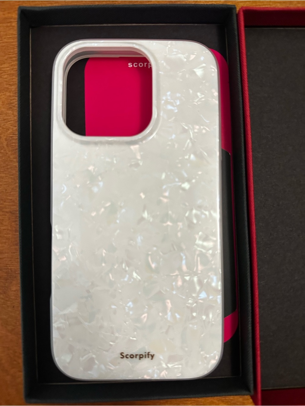 Scorpify iPhone 16 Plus White Pearl Case - New in Box